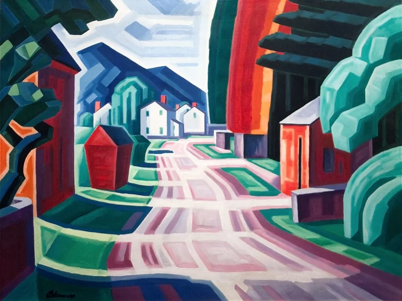1867-Oscar Florianus Bluemner - Forma e Luce